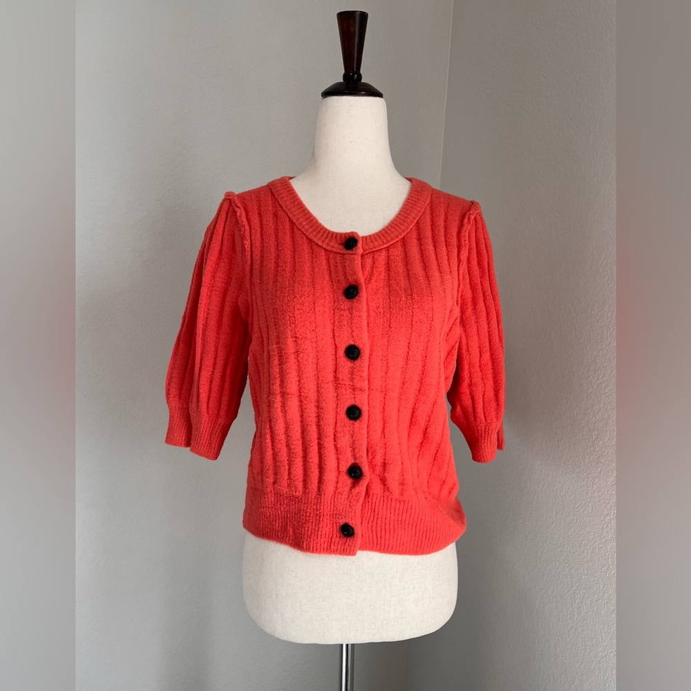 Free People Sloane Cardigan Coral Clay